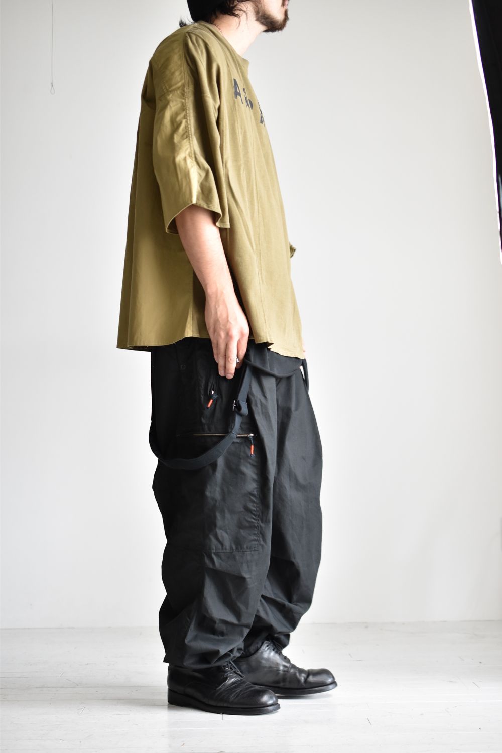 ARMED WIDE SHIRT c/#3 SAND