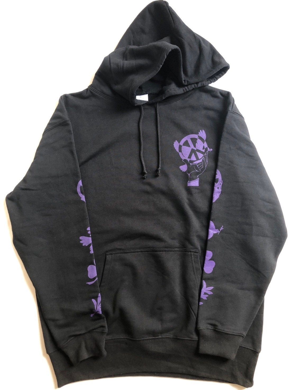 Chaos ダークグレー フード付きクロップドパーカー　未使用❣️ Chaos ダークグレー フード付きクロップドパーカー未使用❣️