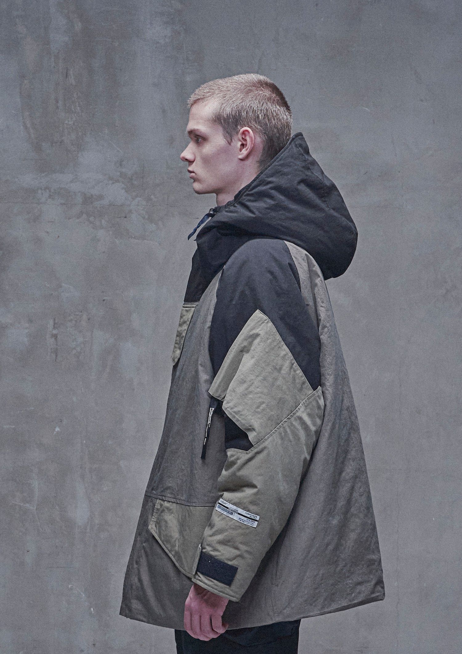 POLIQUANT - THE E.C.W.C.S. DEFORMING HOODED PADDING FIELD JACKET