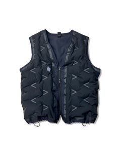 THE REVERSIBLE AIR ADJUSTABLE SYSTEM UNIT VEST FEATURED EMULATION / リバーシブル エアーダウンベスト（BLACK）