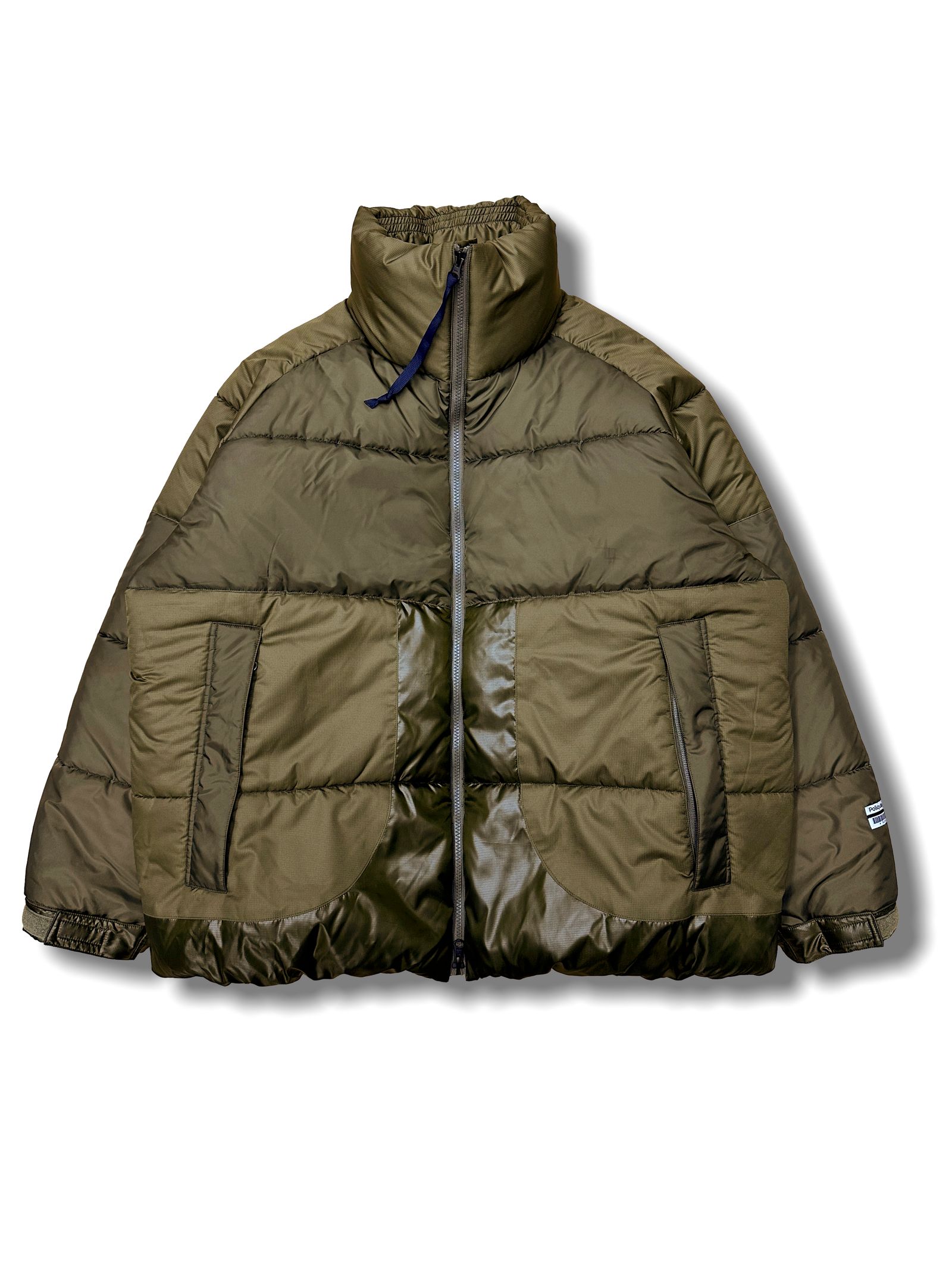 THE MULTIPLE ONE INSULATED JACKET / スタンドカラー パッファジャケット (Black)
