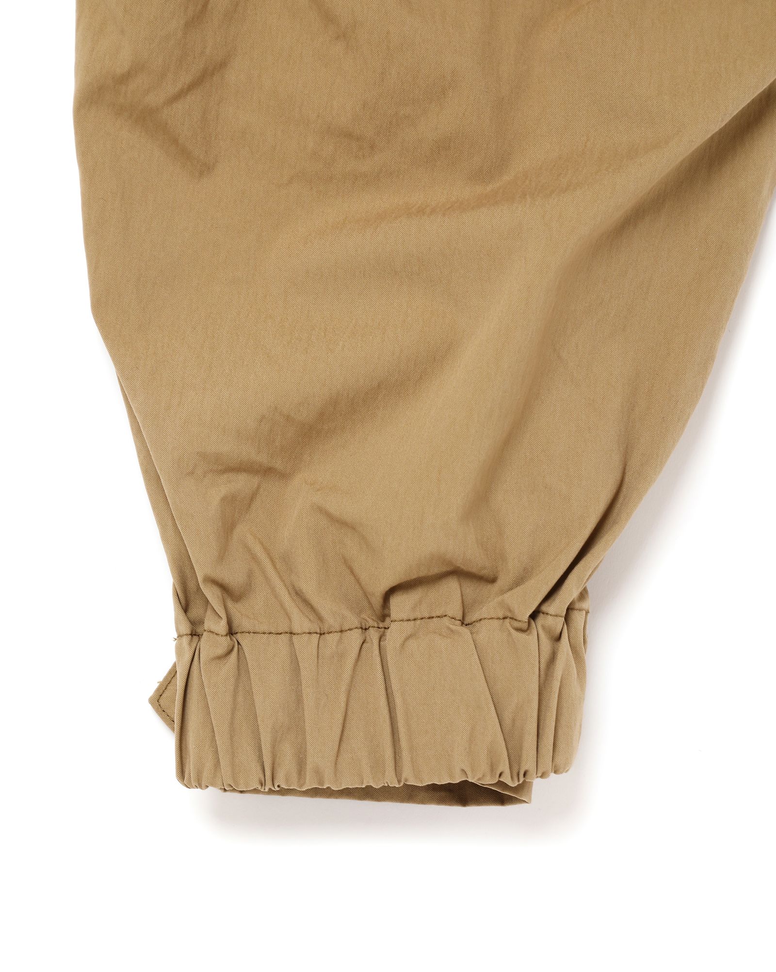 「予約商品」ONE-PLEATS CARGO TROUSERS # c/SAND