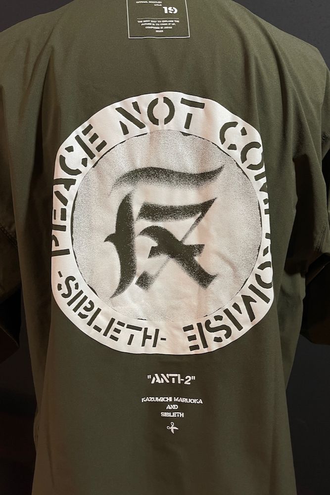 【OFFICIAL BOOTLEG CTLG 19】”ANTI-2” Micro Ripstop Loose Fit Shirts  "別注カーキ"