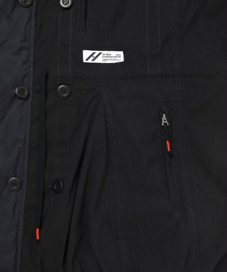 FLIGHT BALLOON WIDE LONG COAT c/#1 BLACK
