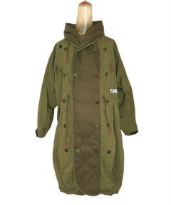 FLIGHT BALLOON WIDE LONG COAT c/#2 KHAKI