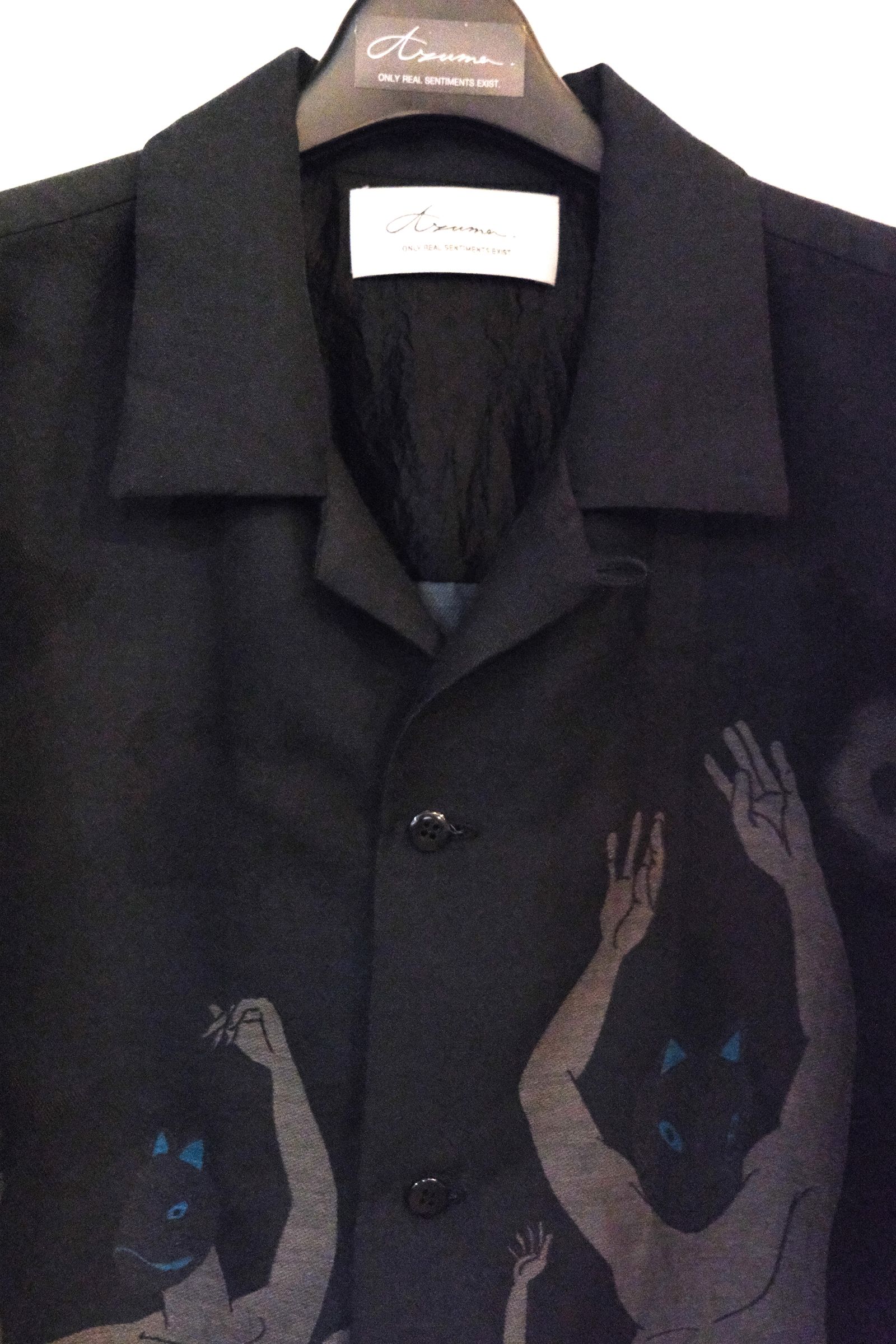 Azuma - KITSUNE JACQUARD COLLAR SHIRT / シャツ | HAZE