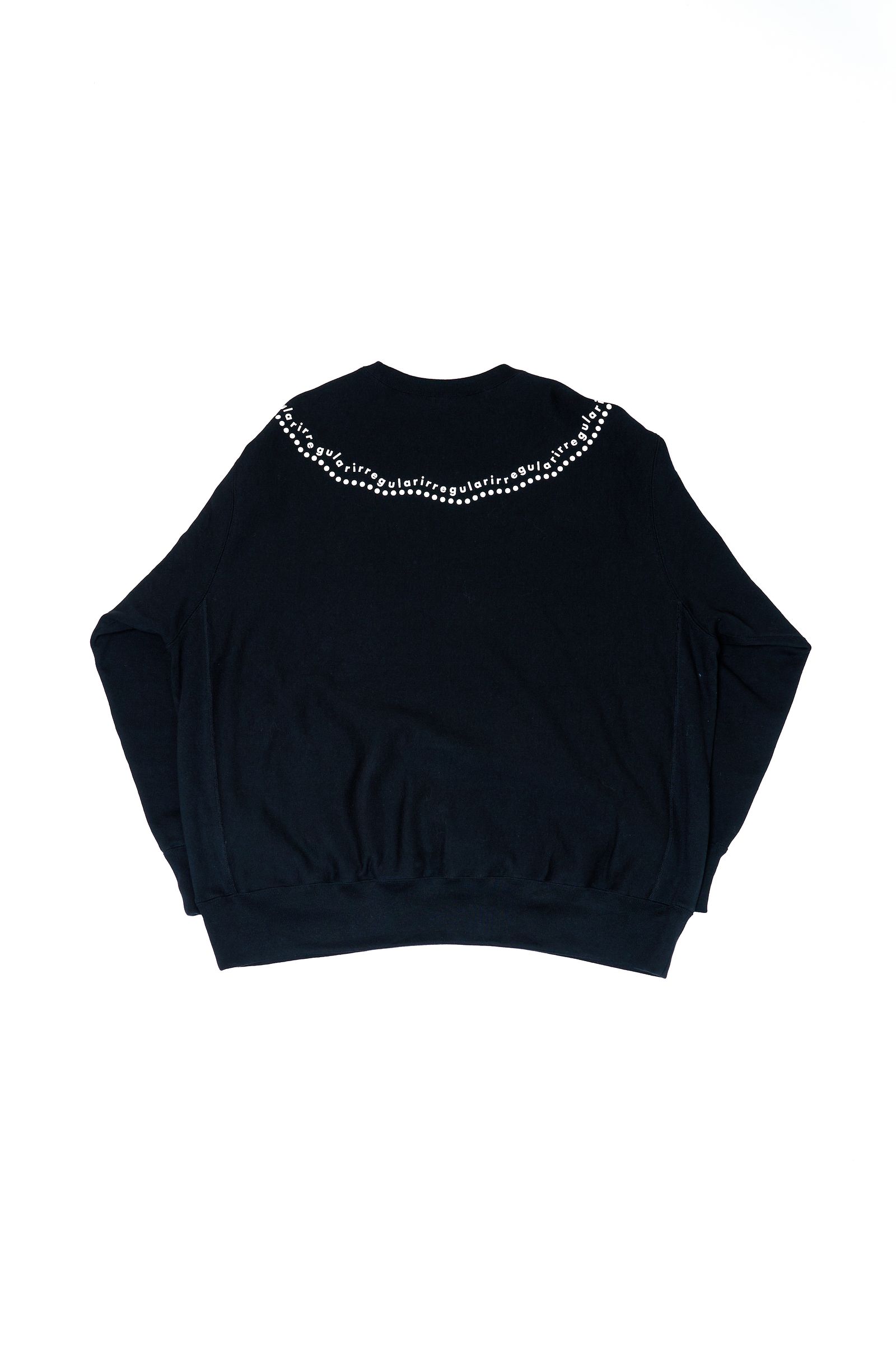 945-80TT112-1 / スウェット (BLACK/WHITE)