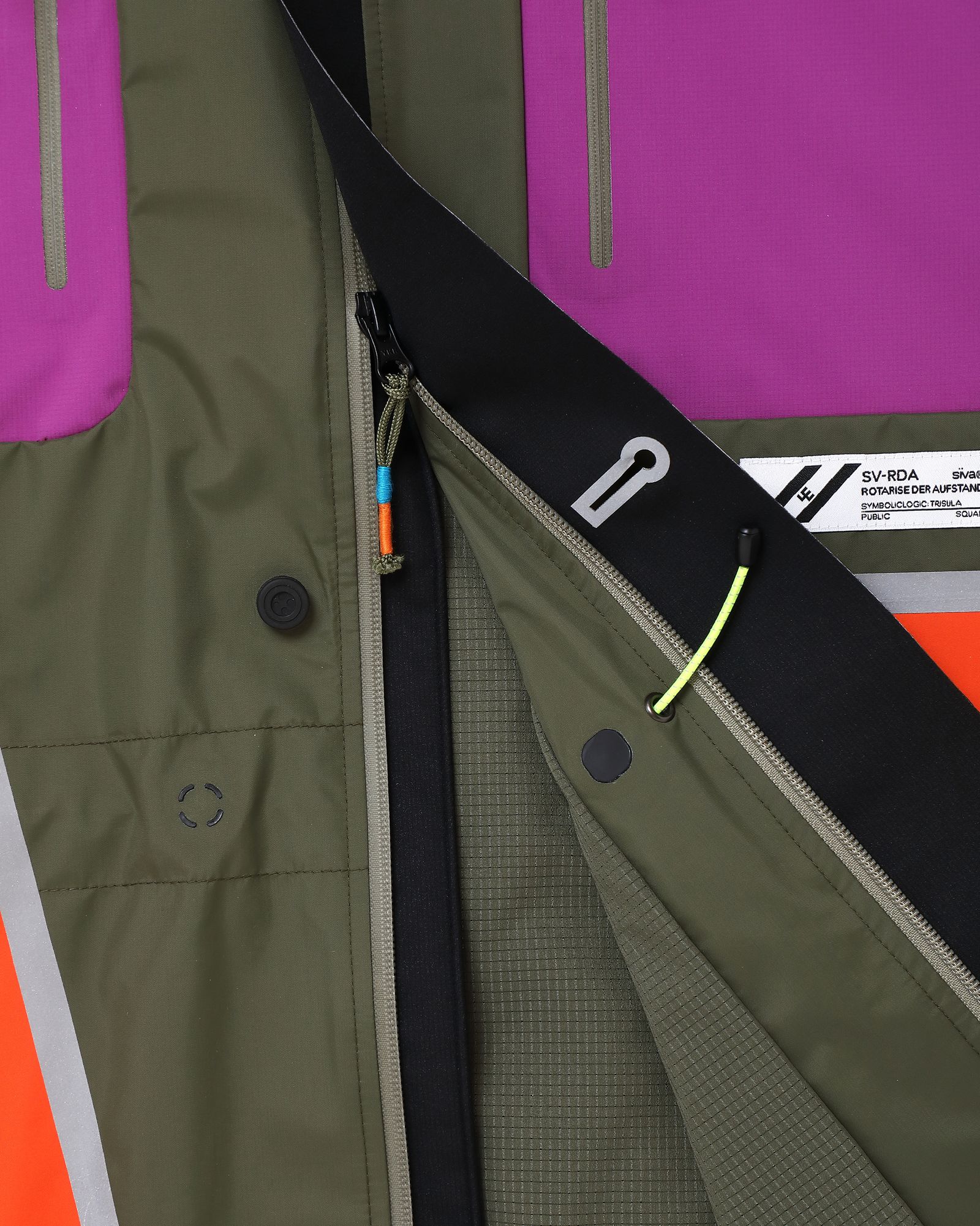 MULTI-PANEL HOVER WIDE JACKET # c/OD_base