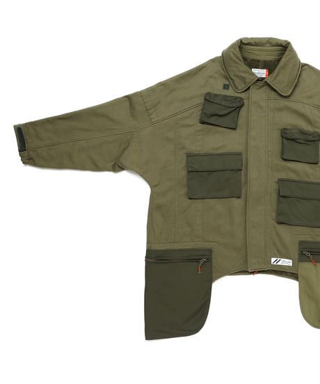 AIRBORNE SMOCK JUMP WIDE JACKET c/#2 KHAKI