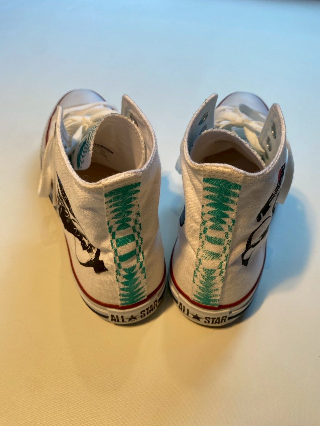 【一点もの】HALLUCINATION CLUB / CONVERSE ALL STAR HI / 27.5cm (ZONZAI,Satoshi Ito)