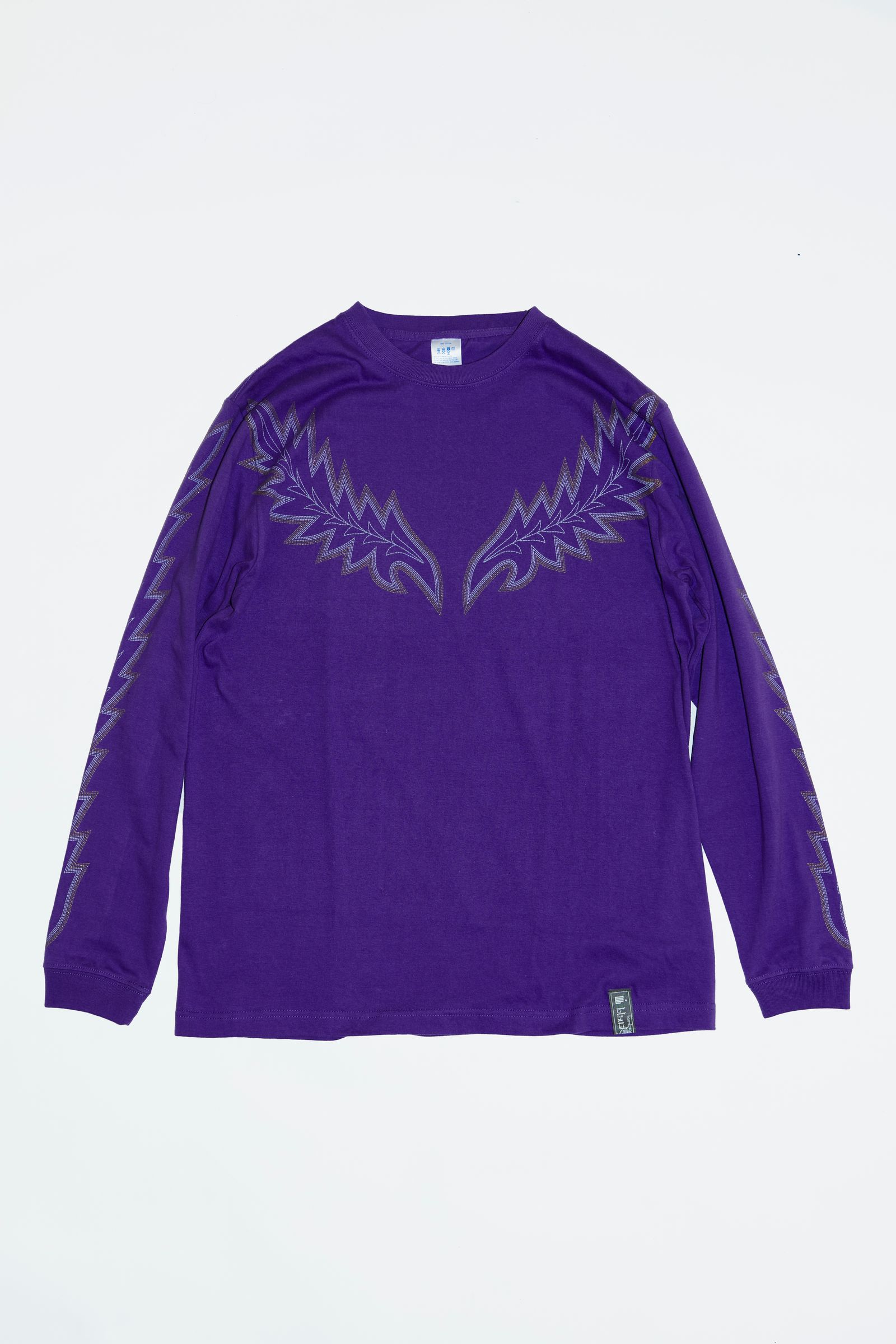 945-78TT94-1 / バンダナ付ロンT（GREEN, PURPLE, BLUE, CREAM）