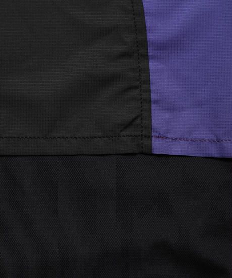 LAYERED HOODED WIDE PULL S-SLEEVE c/#3 ORN X PPL