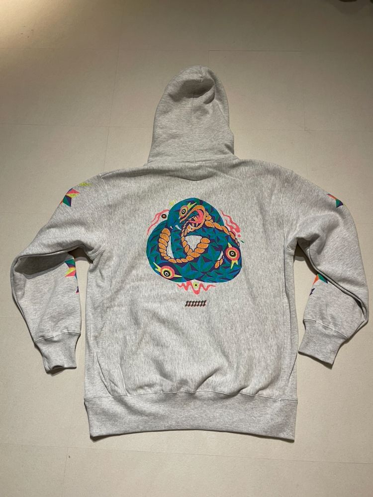 ウロボロス スウェットパーカー GREY