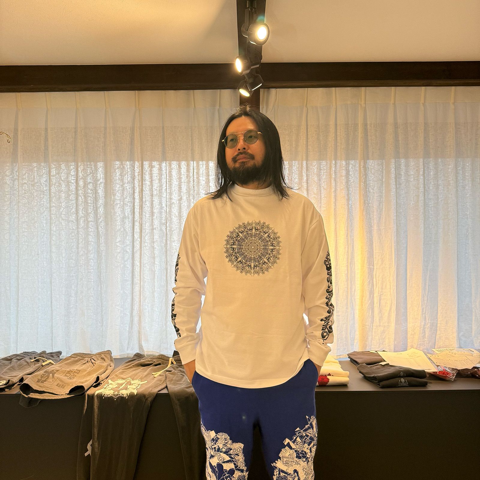 【受注生産】L/S TEE 01 (TENKI ver) / White