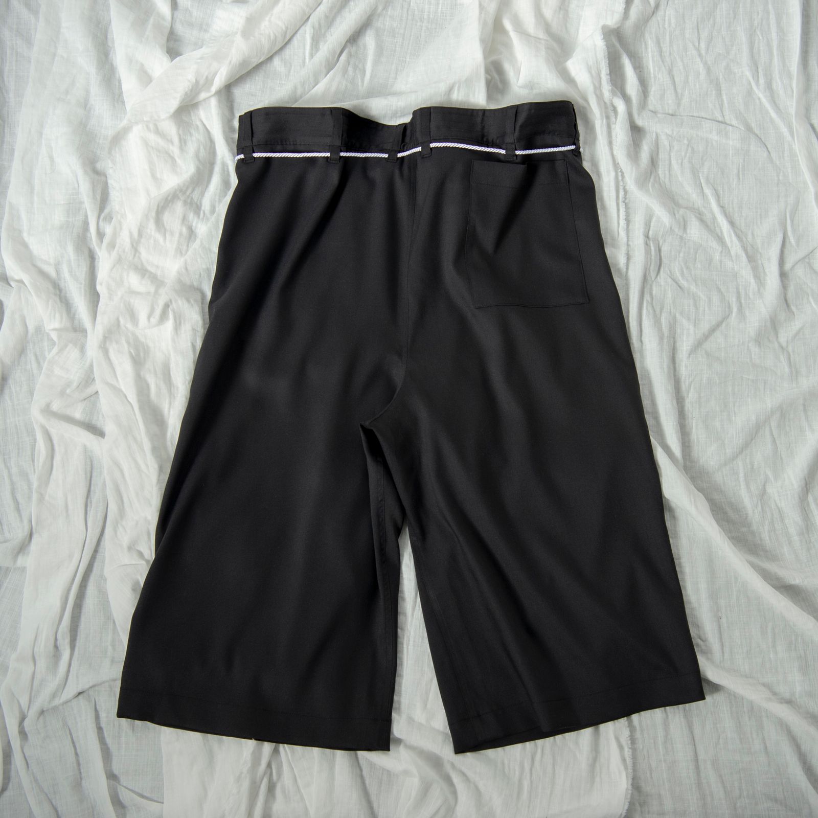 「予約商品」VASE SHAPED PANTS (BLACK)