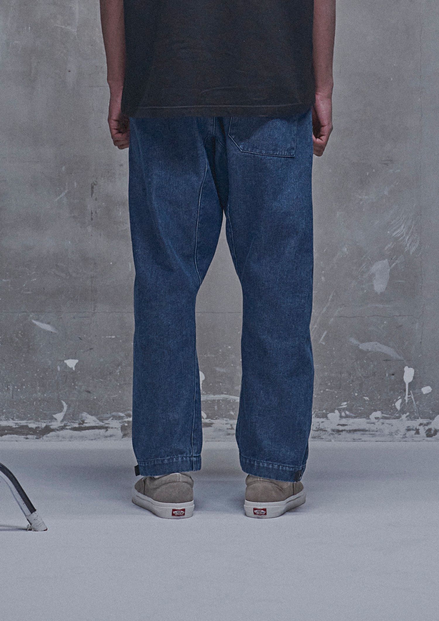 THE EASY DETACHABLE FREE TUCKING DENIM PANTS / デニムタックパンツ（INDIGO）