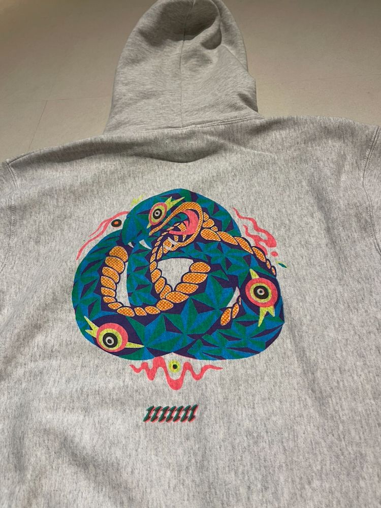 ウロボロス スウェットパーカー GREY