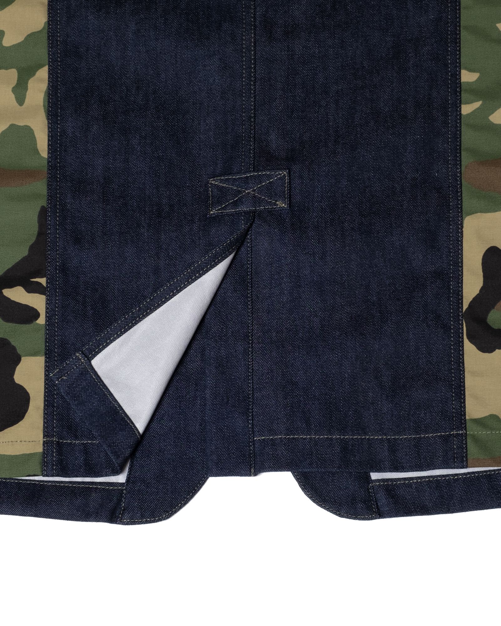「予約商品」3LAYER LIGHT-DENIM WIDE COVERALL JACKET / col: INDIGO_base