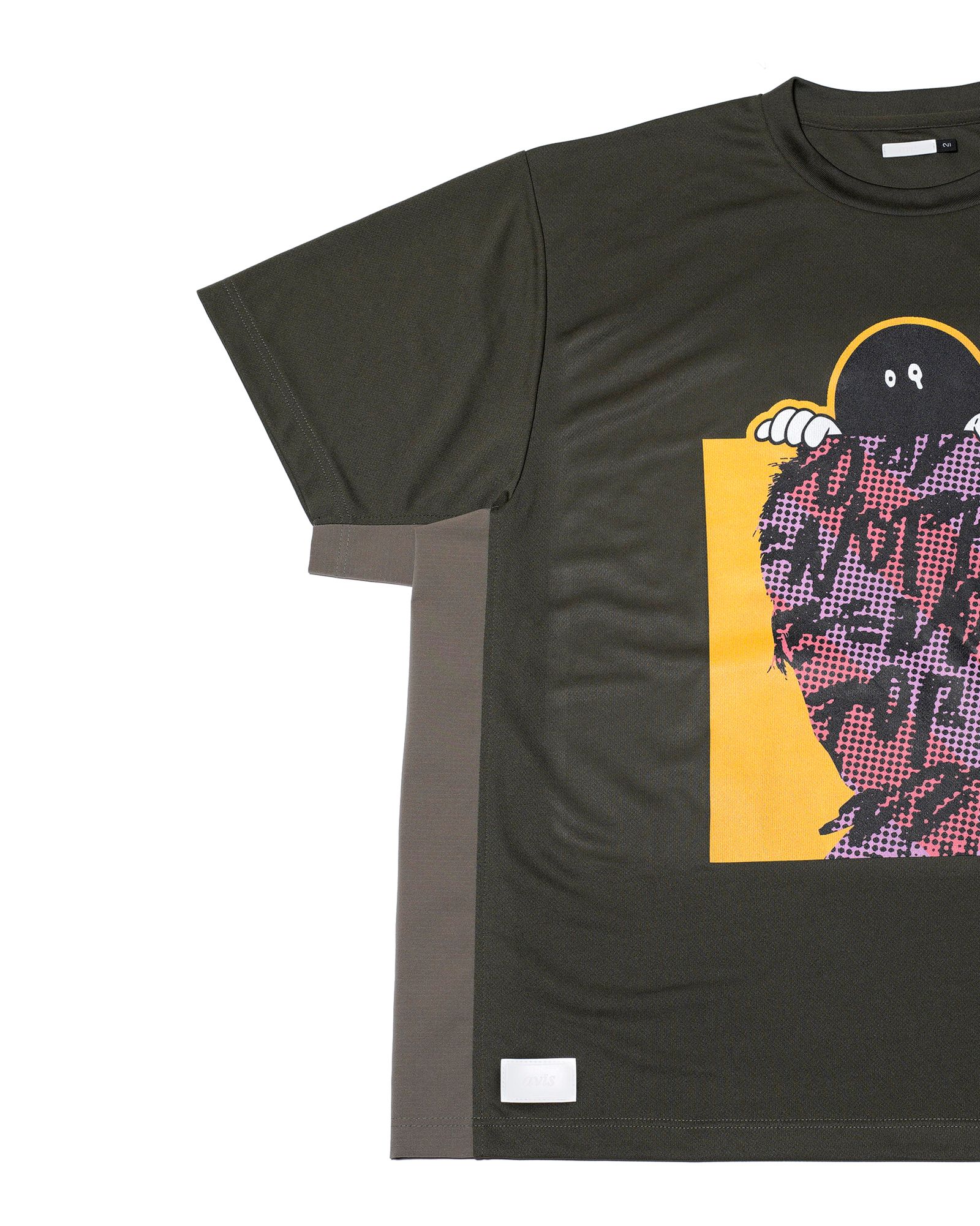 INU x RATFACE WIDE DRY-TEE / col: KHAKI