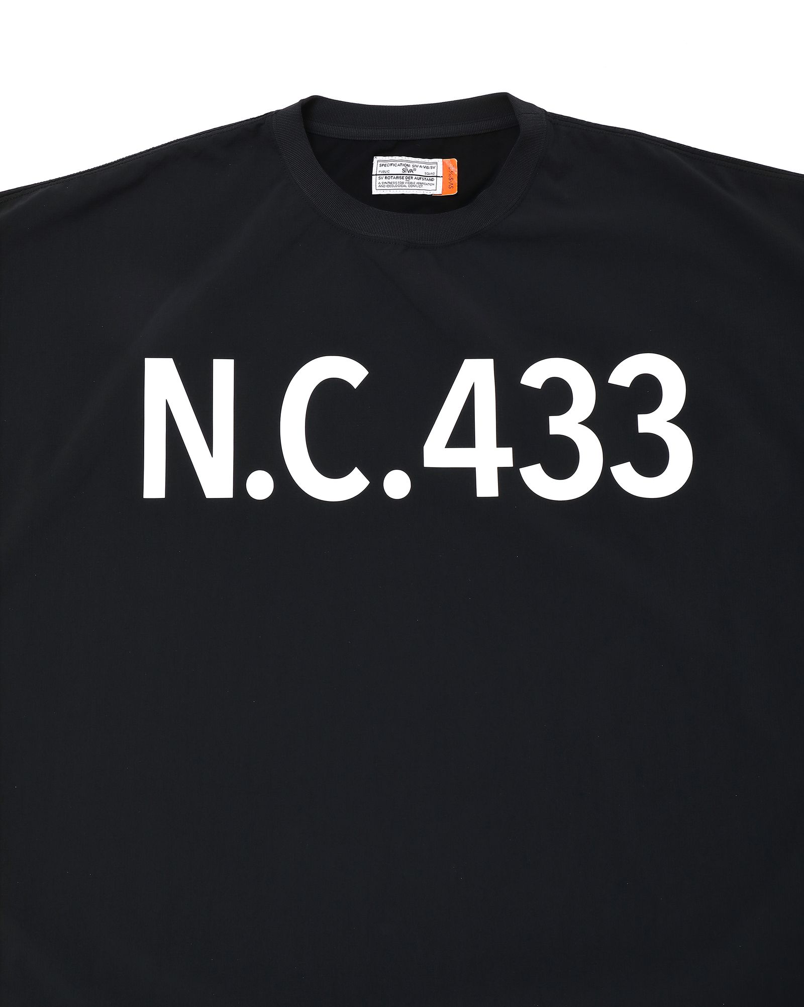 「予約商品」N.C.433 L-SLEEVE # c/ BLACK