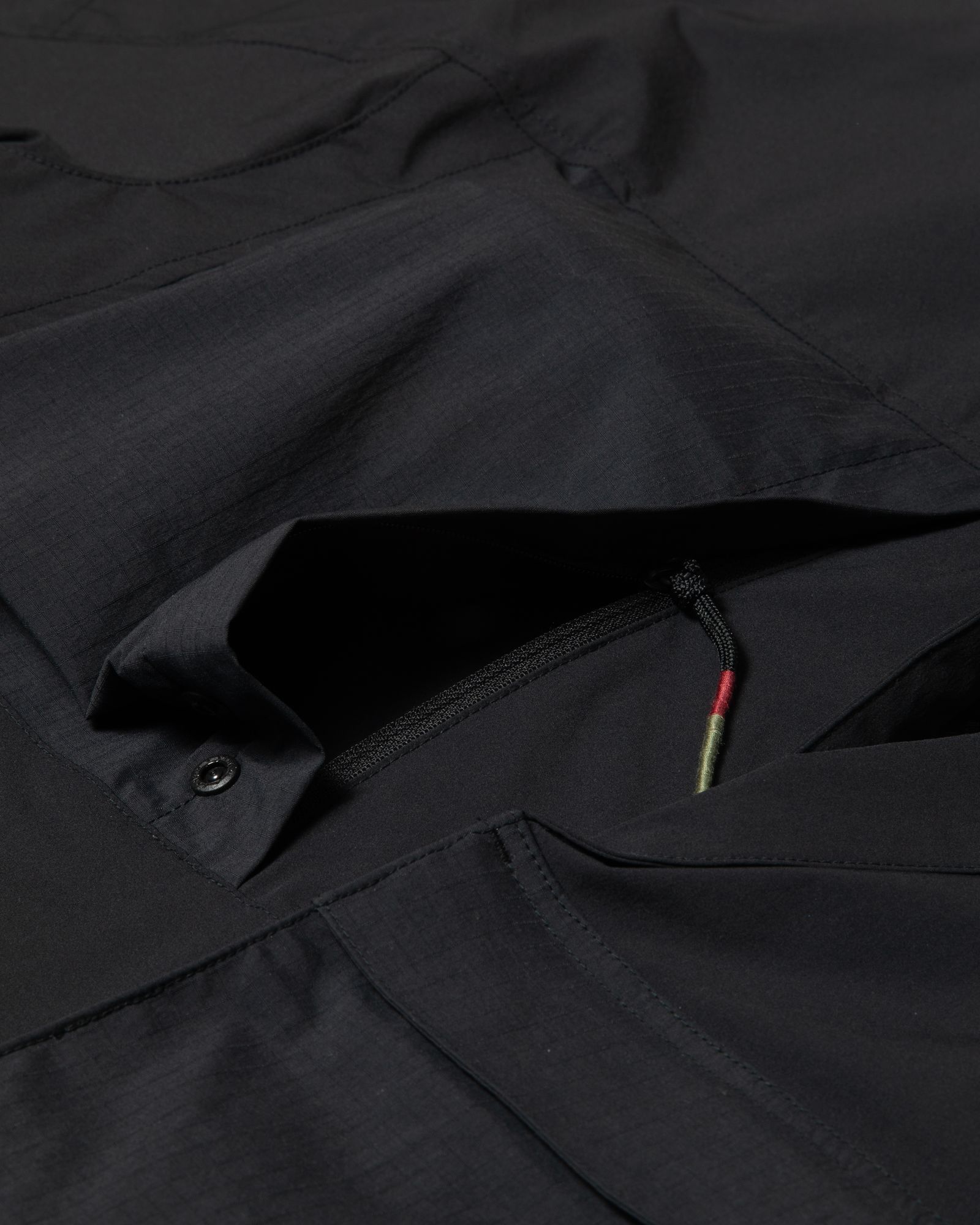 「予約商品」ADDITIONAL MULTI-PKT WIDE BLAZER / col: BLACK