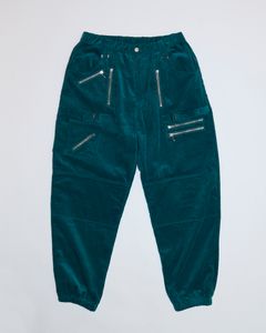 ジップリラックスパンツ (Black, B.Green, Off White) / 945-79TP217-1