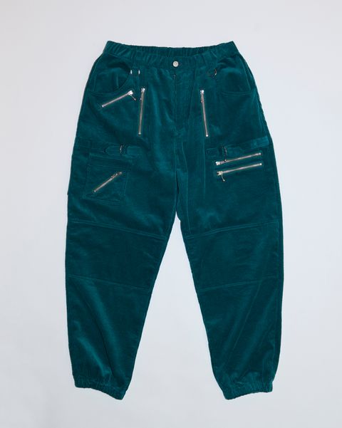 ジップリラックスパンツ (Black, B.Green, Off White) / 945-79TP217-1