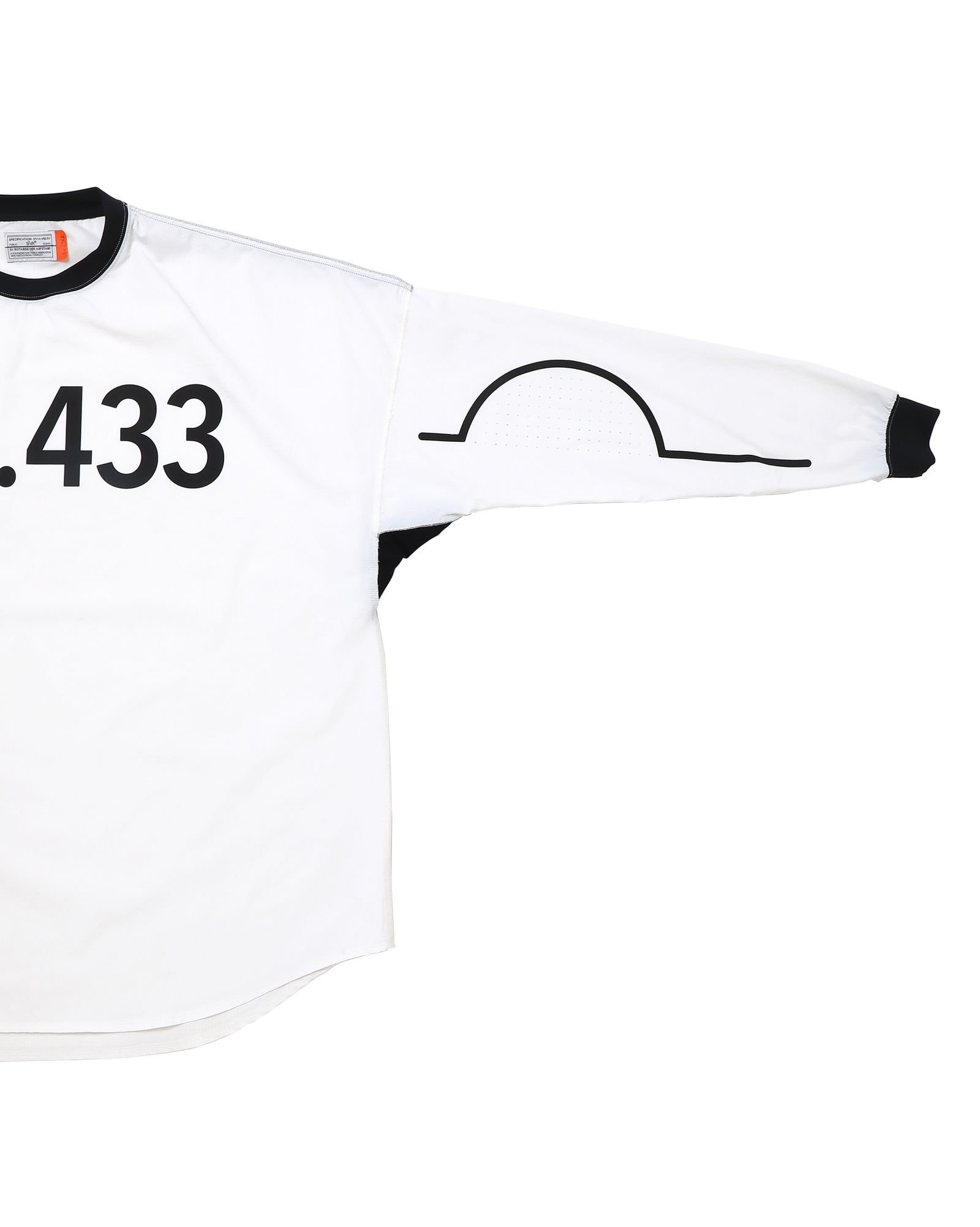 「予約商品」N.C.433 L-SLEEVE # c/ WHITE