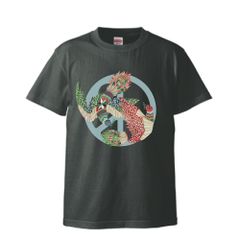 「ヒロシマデニム」×「SATOSHI MIYATA」9PEACE TEE (SUMIKURO)