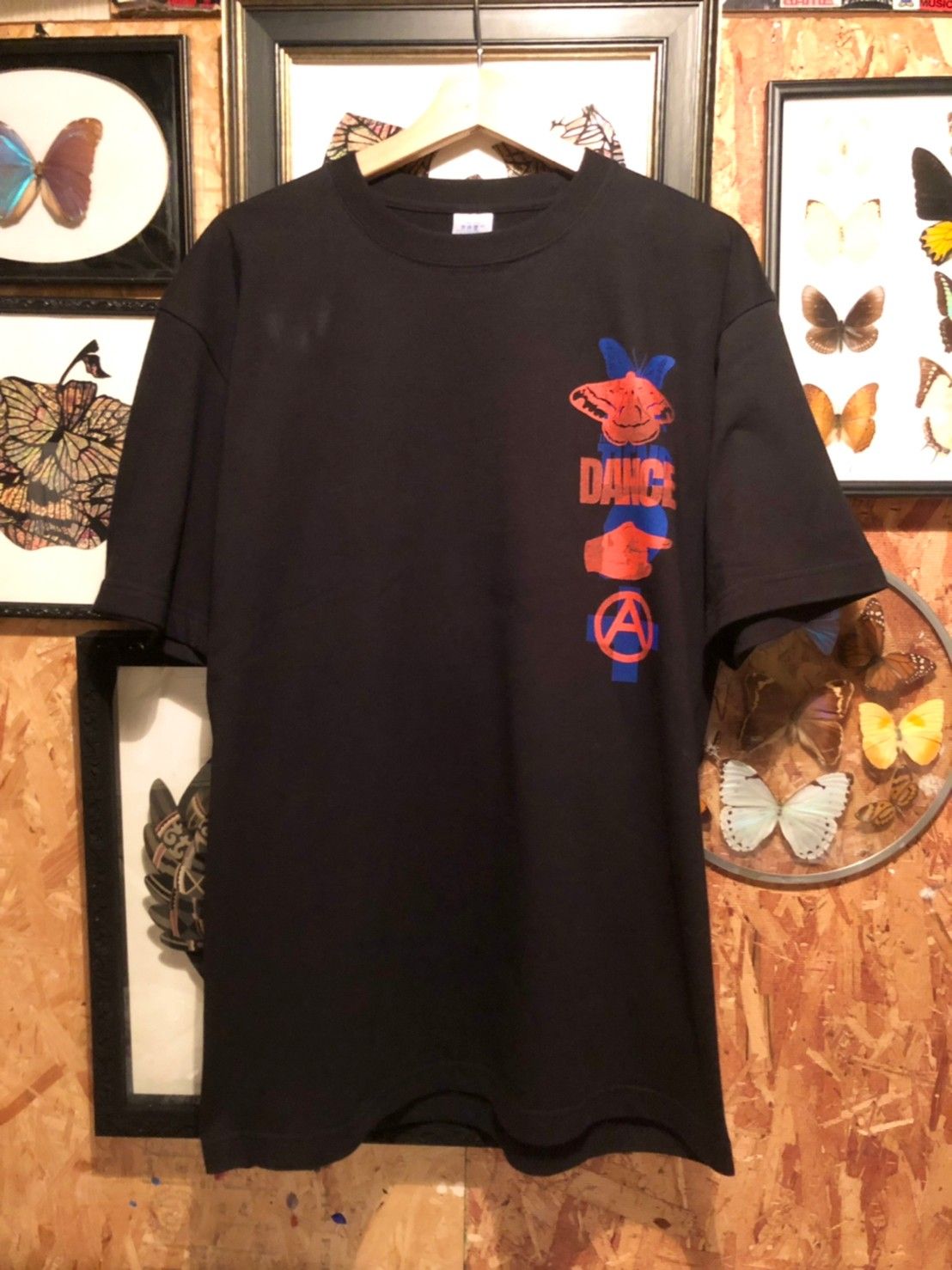 「予約商品」not THEND×Butterfly anarchy symbol T-shirt 02