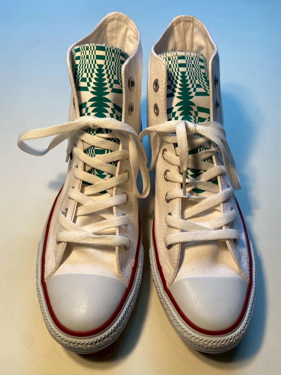 【一点もの】HALLUCINATION CLUB / CONVERSE ALL STAR HI / 27.5cm (ZONZAI,Satoshi Ito)