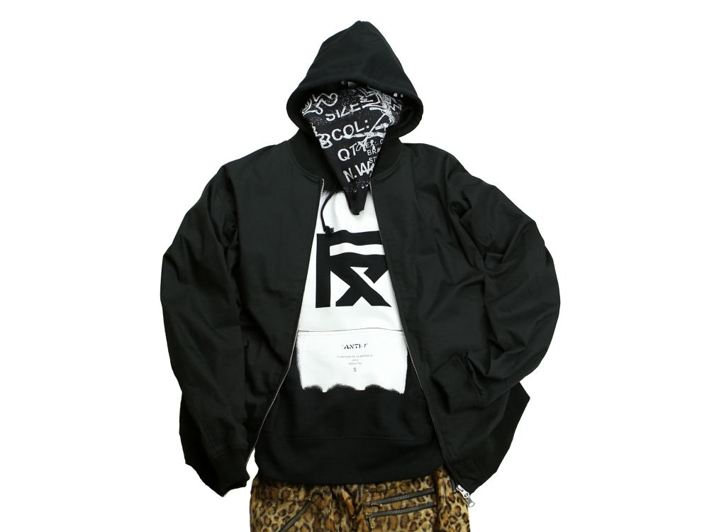 【OFFICIAL BOOTLEG CTLG 18】”ANTI-01" Sweat Pullover Parka