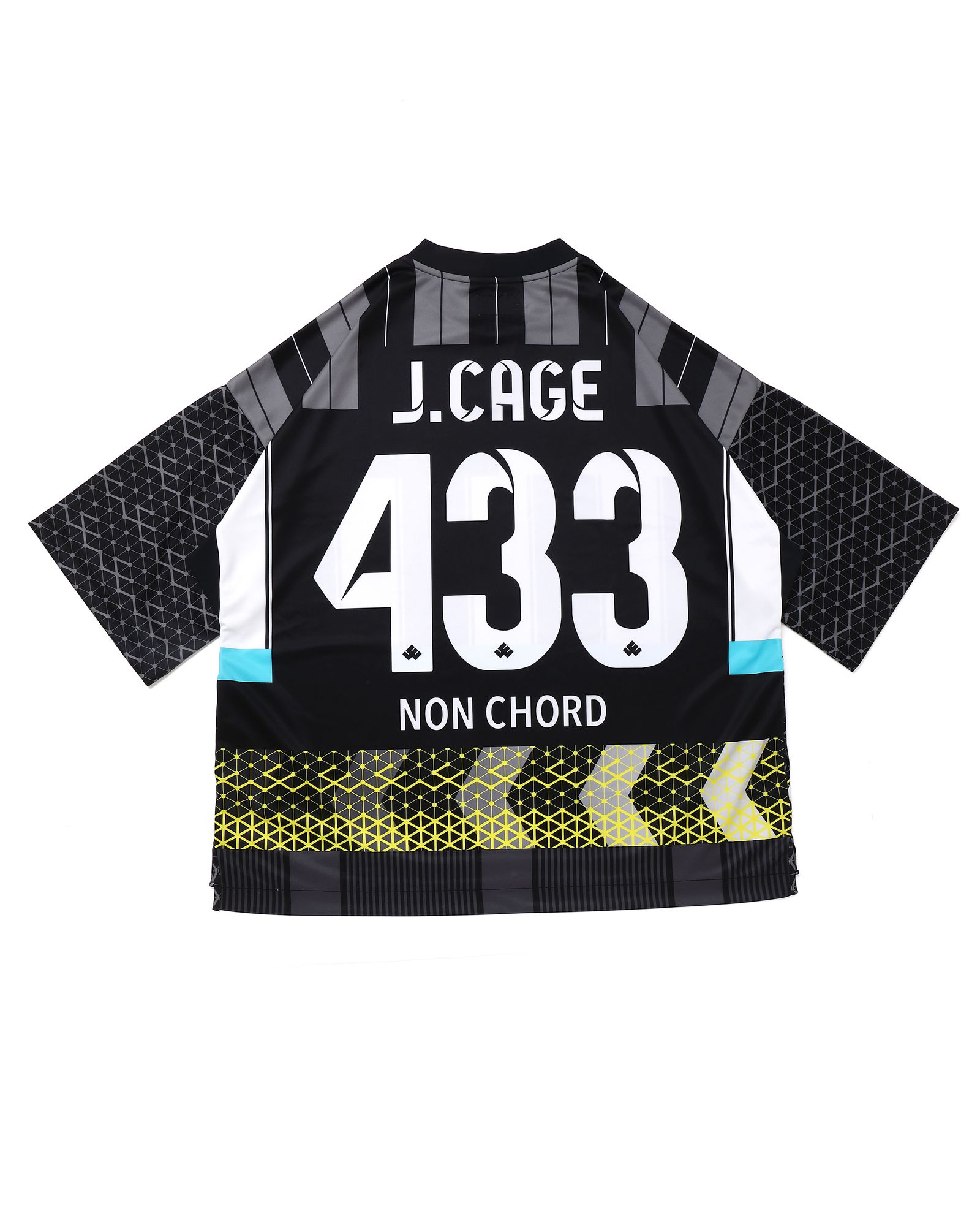 「予約商品」FOOTBALL WIDE SHIRTS # c/ BLACK_stripe