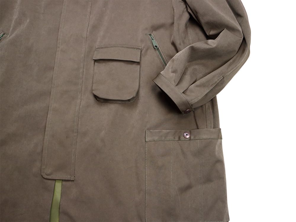 WIDE RIDERS COAT (OLIVE)
