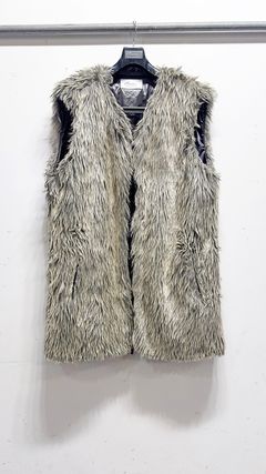 BRIAN’S FUR LINER VEST / ファーロングベスト (Brown)