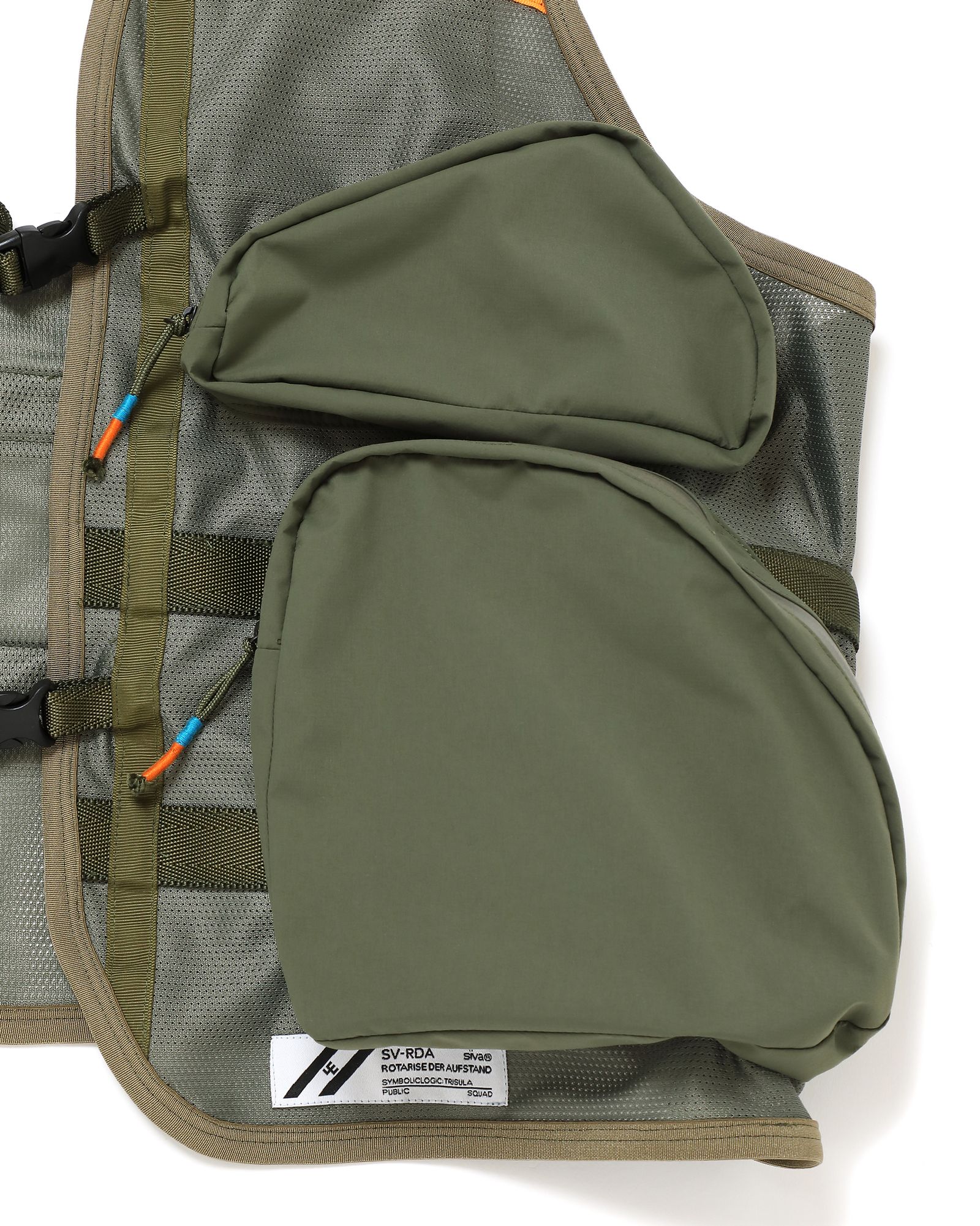 トップス siva TACTICAL VEST SÏVA - 「予約商品」TACTICAL VEST # c/BLACK | HAZE