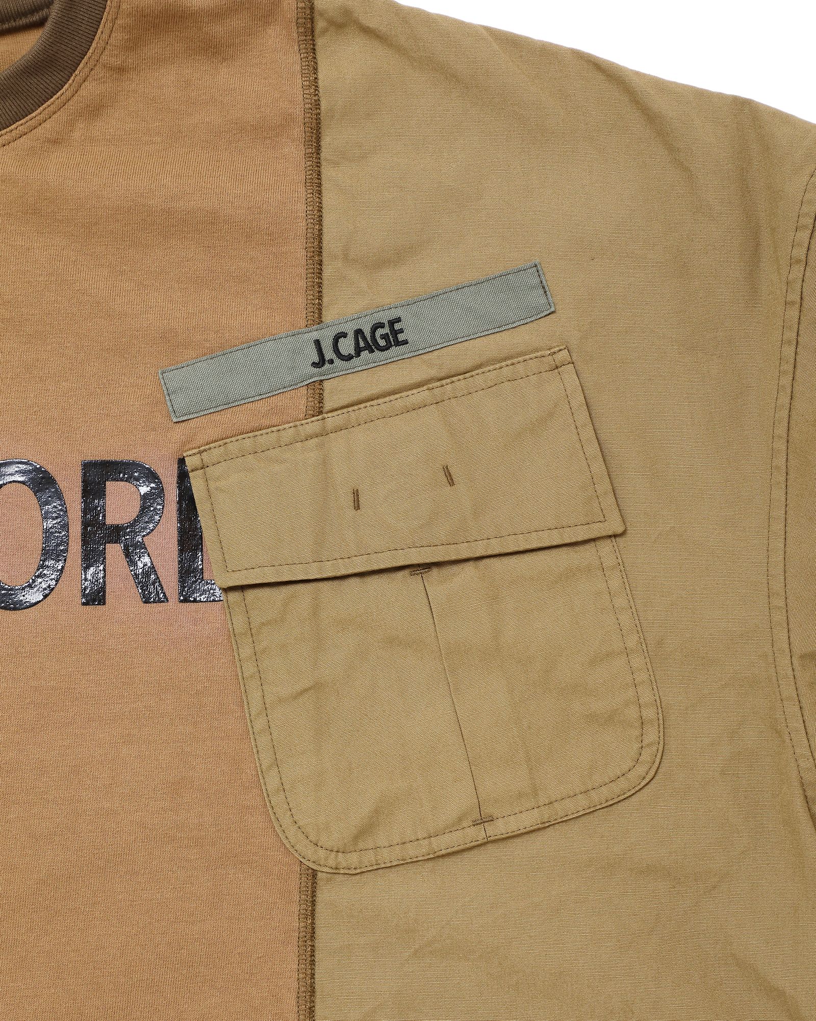 「予約商品」JUNGLE-FATIGUE WIDE SHIRTS # c/SAND