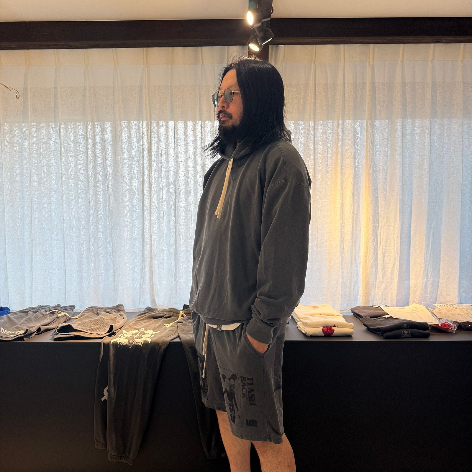 【一点もの】SWEAT SHORT PANTS 001 (ZONZAI ver)