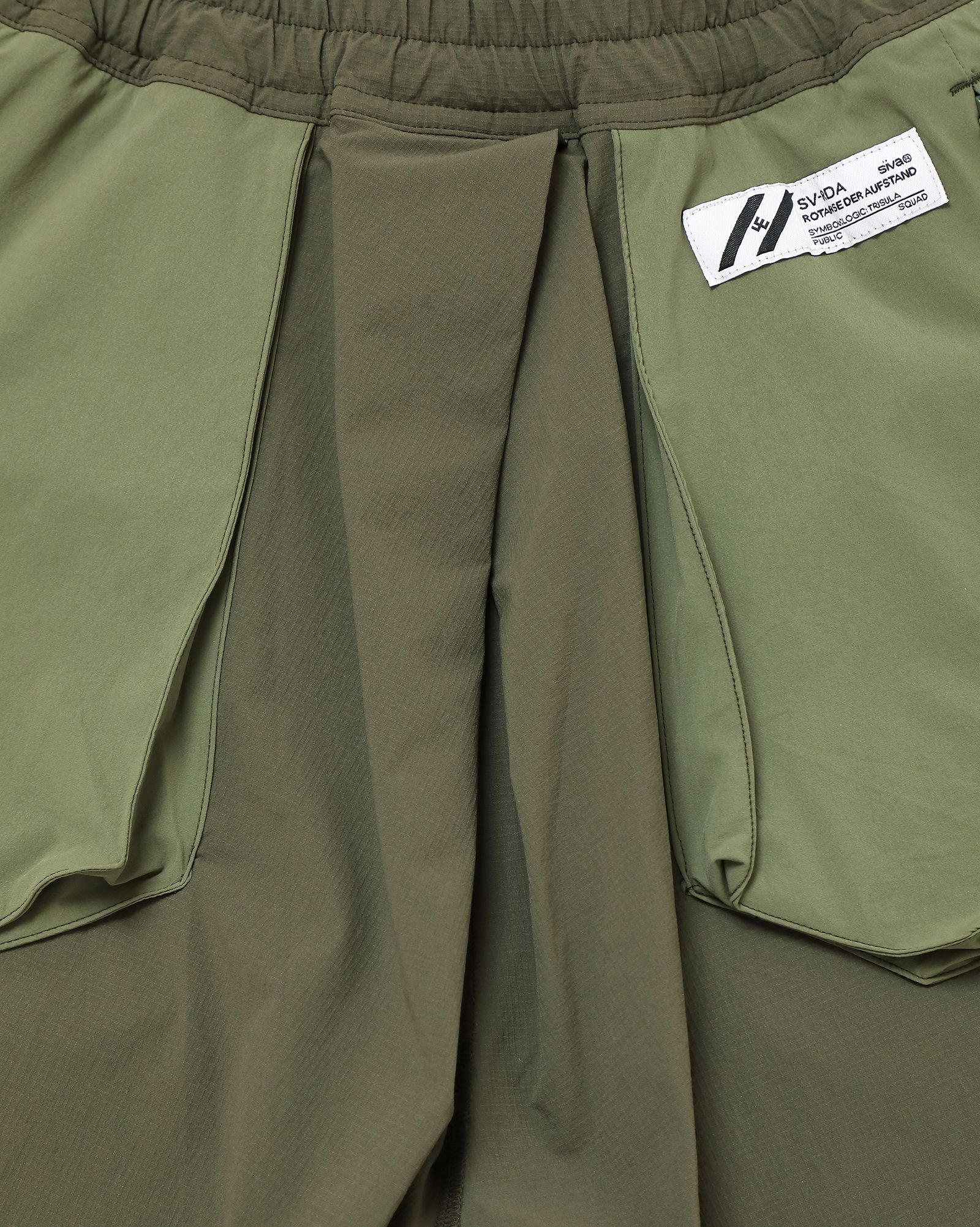「予約商品」SEAM-LINE LAYERED SHORTS # c/KHAKI
