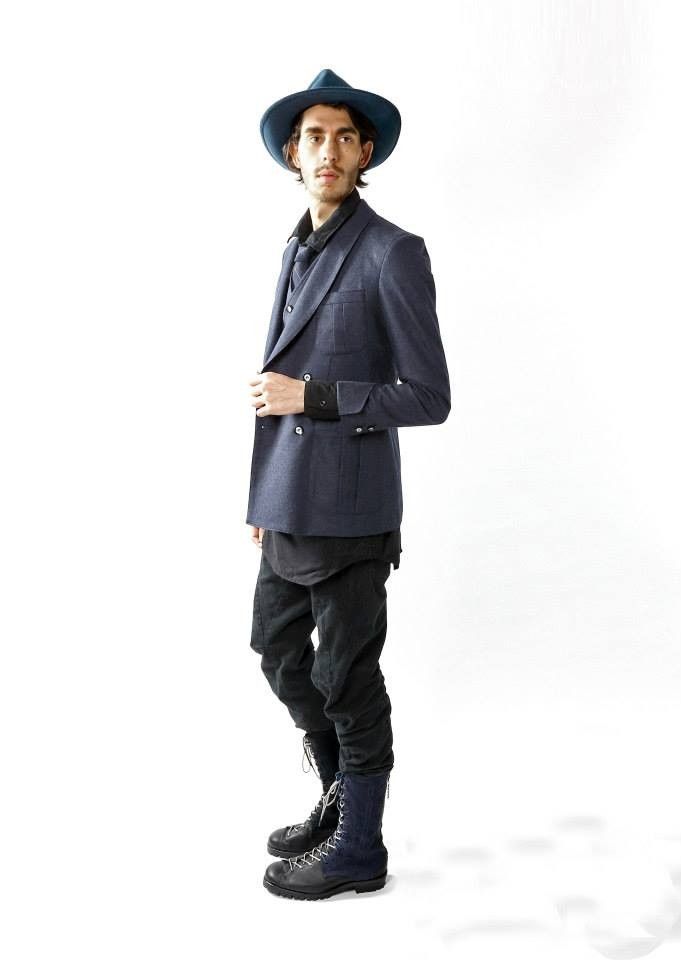 LAYERED MONKEY BOOTS Black