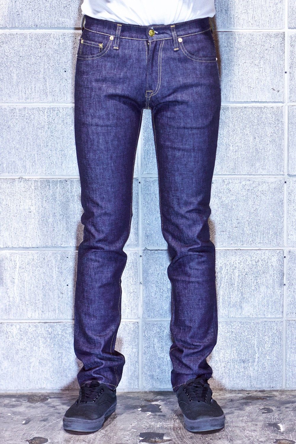 04 STRECH SKINNY INDIGO / ストレッチ スキニー デニムパンツ (インディゴ)