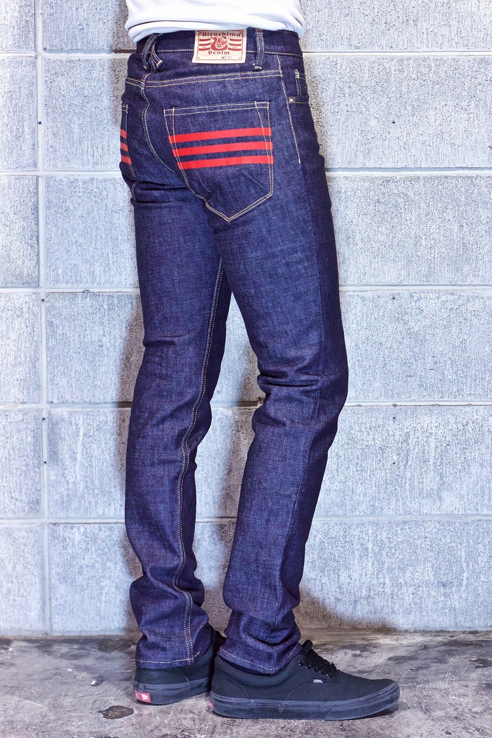 04 STRECH SKINNY INDIGO / ストレッチ スキニー デニムパンツ (インディゴ)