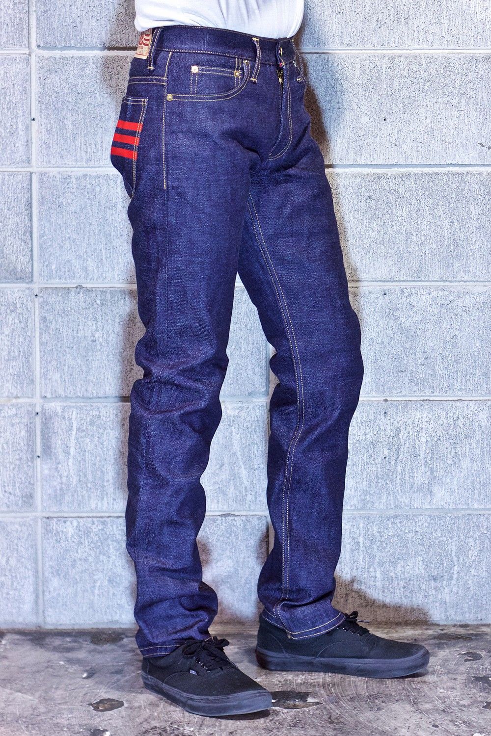 03 TAPERED INDIGO / テーパード デニムパンツ (インディゴ)