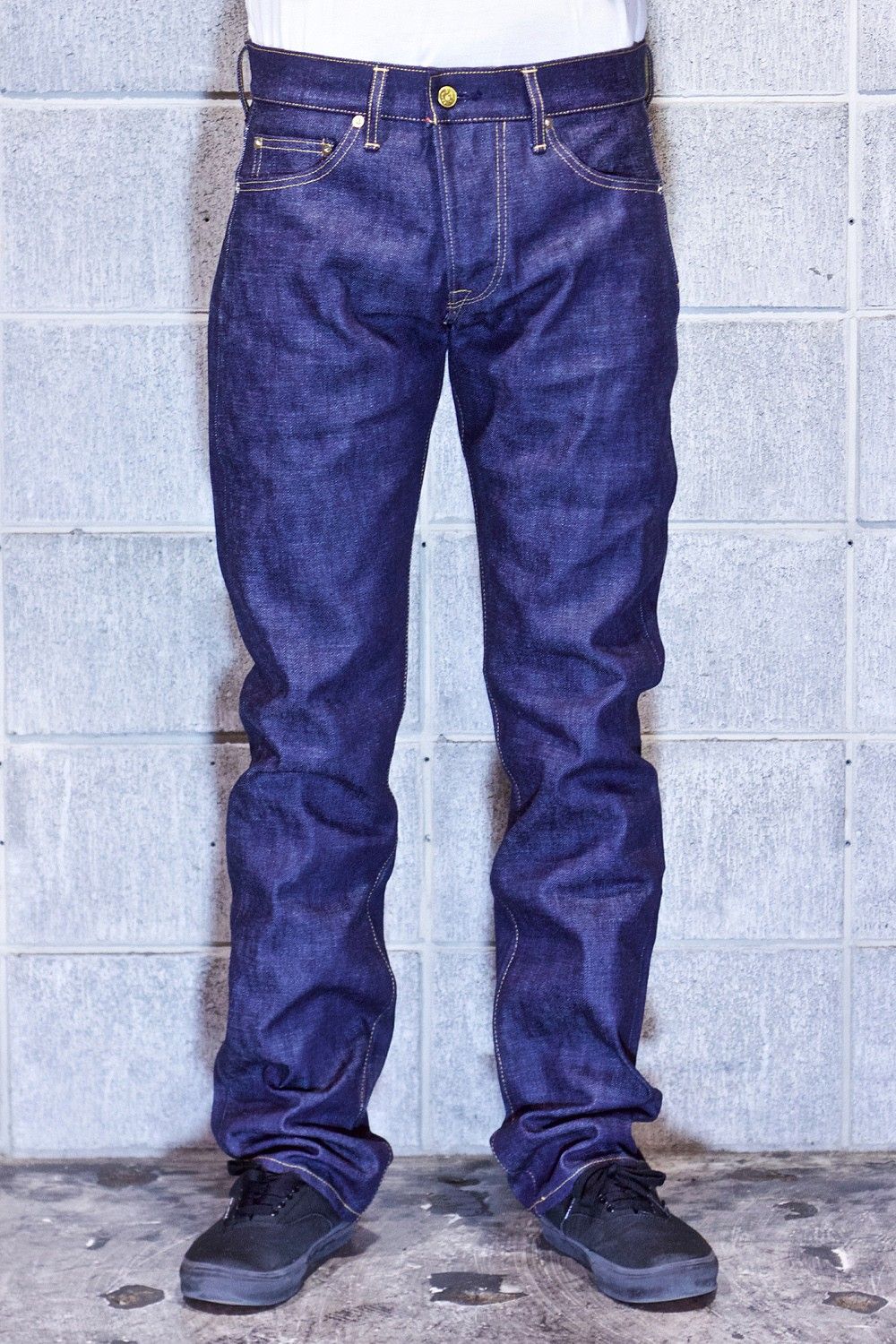 02 STRAIGHT INDIGO / ストーレート デニムパンツ (インディゴ)