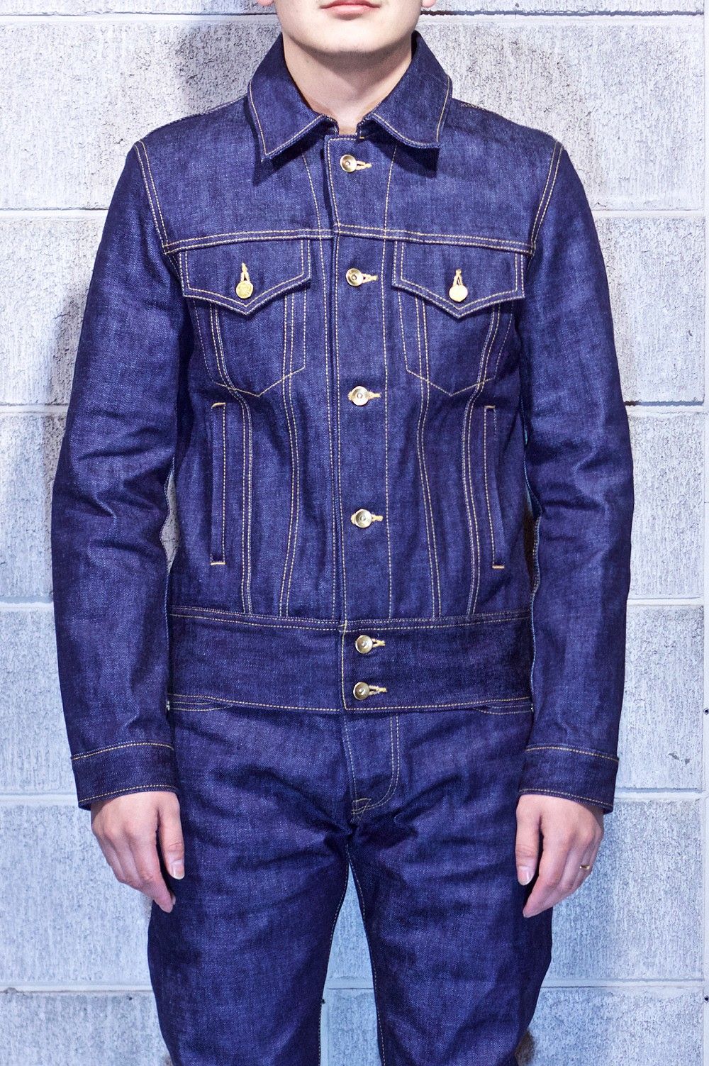 TRACKER JKT (INDIGO) / デニム トラッカージャケット (インディゴ)