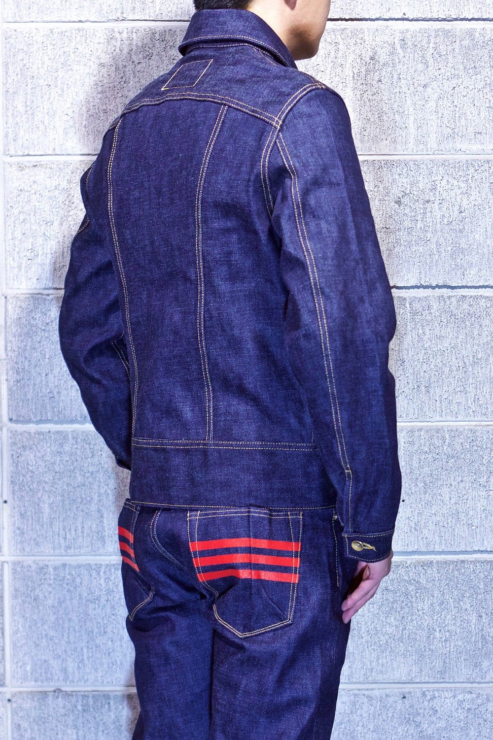 TRACKER JKT (INDIGO) / デニム トラッカージャケット (インディゴ)
