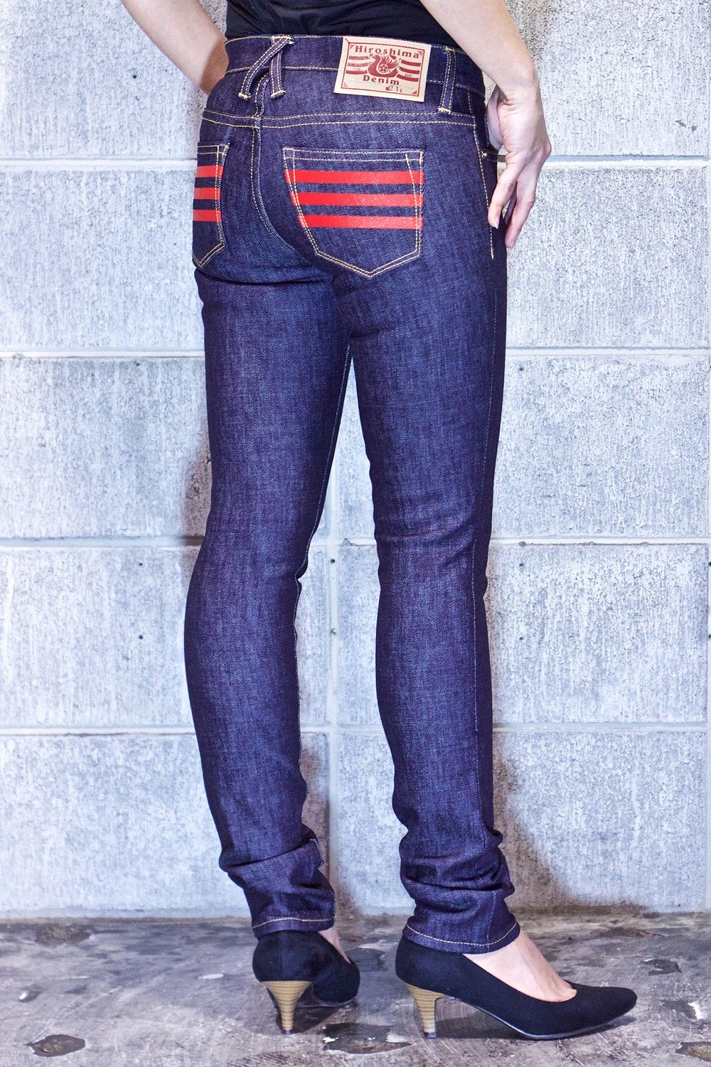 blackmeans - 05 WOMEN SKINNY INDIGO / スキニー デニムパンツ