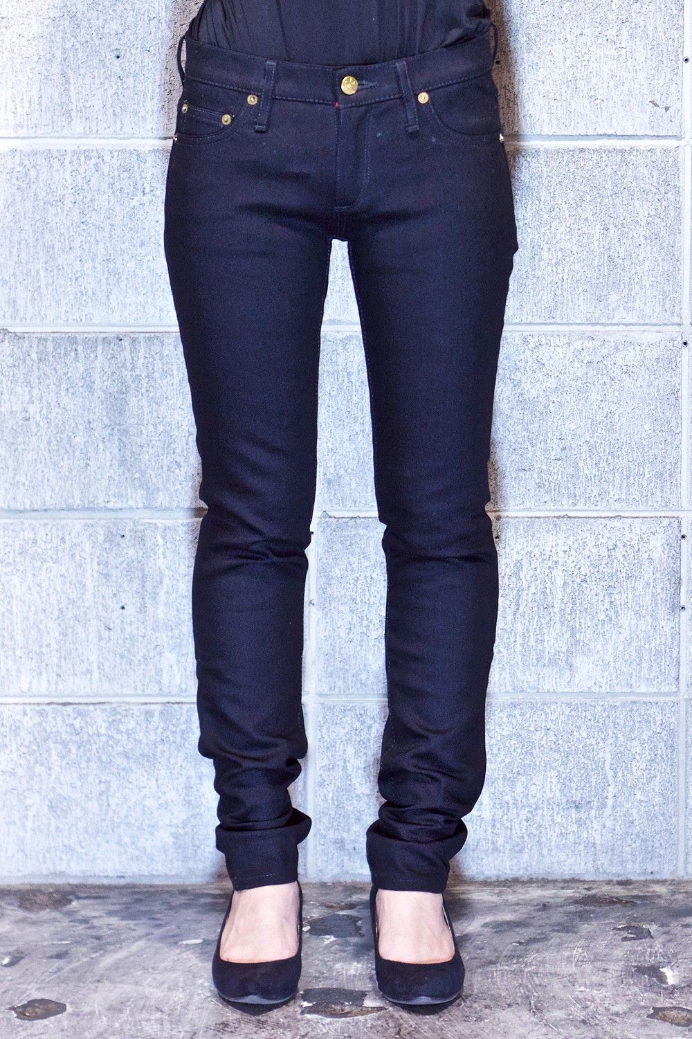 blackmeans - 05 WOMEN SKINNY BLACK / スキニー デニムパンツ ...