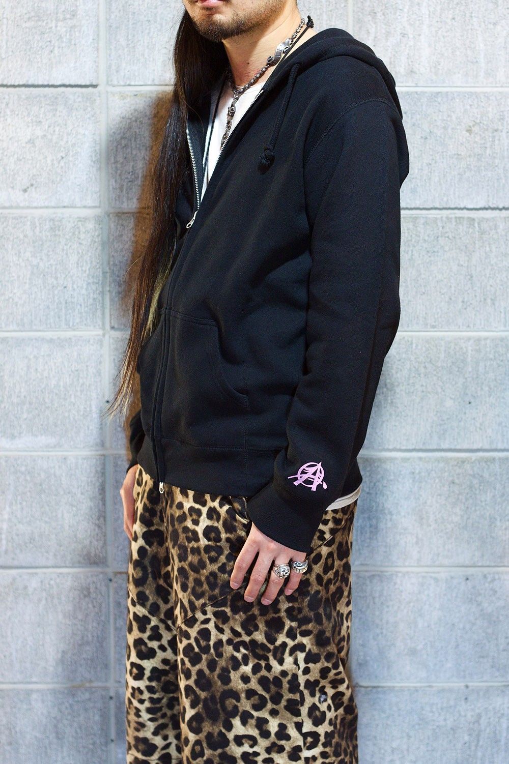 【ラスト一点】HAZE&JAM3周年記念HOODY BLK
