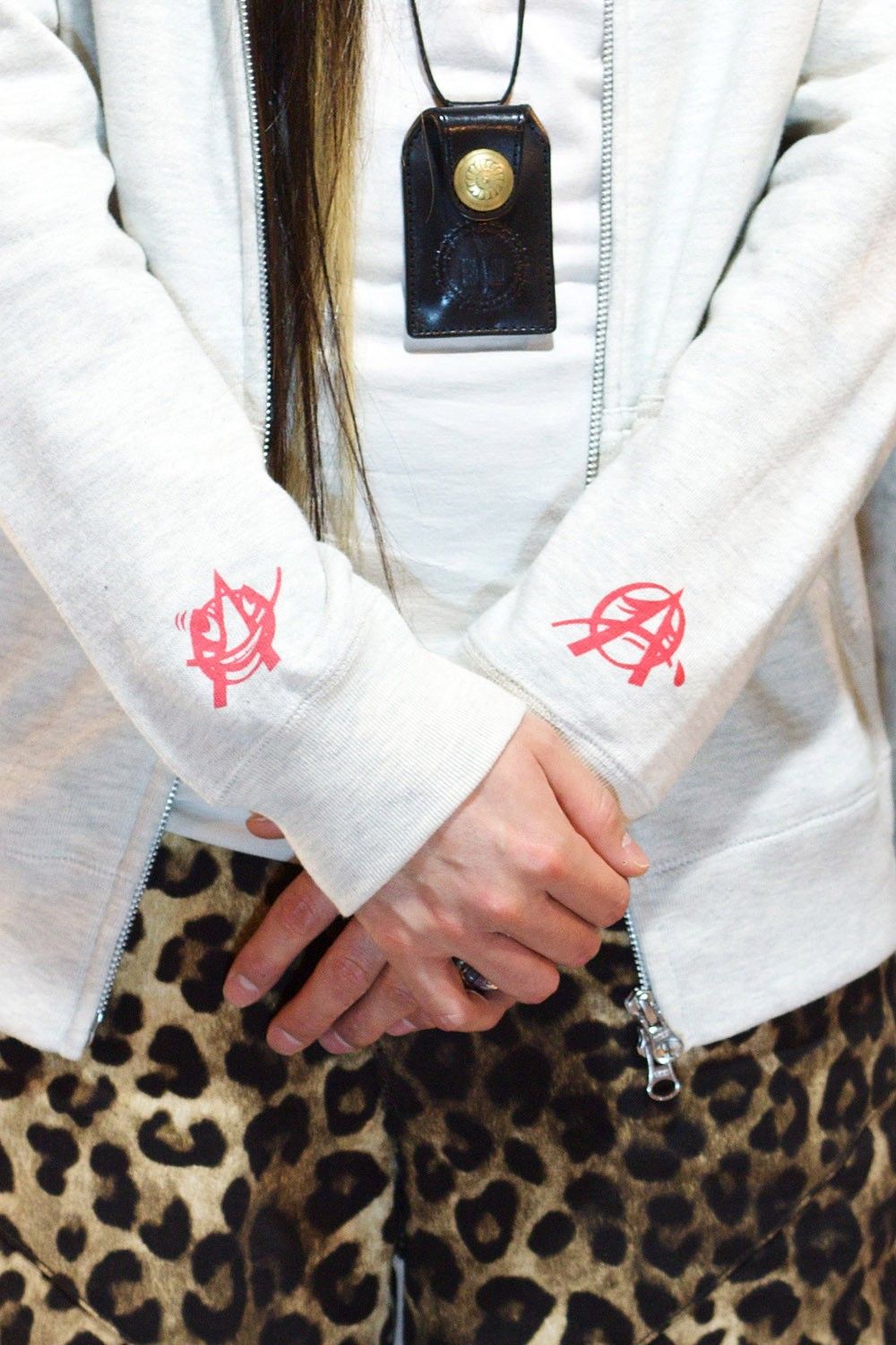 HAZE&JAM3周年記念HOODY GRY